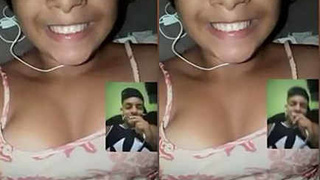 Watch a naughty girl's video call