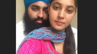 Intimate video of Punjabi husband and wife
