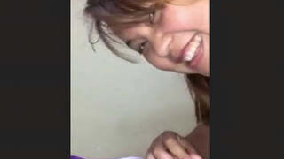 Arousing encounter with a sultry Manipuri babe performing oral sex