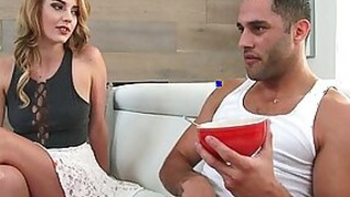 Blake Eden exposes herself in relation to their BF way and then she fucks him