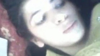 A shaved Pakistani girl gets dressed up and fucked