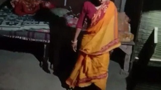 Indian sister masturbates with older father and her husband