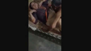 Elderly Pakistani engages in sexual activity with a passionate young woman in a steamy video