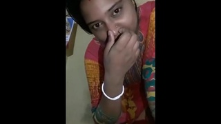 Indian housewives exhibit sensuality in a heated video