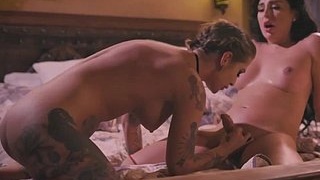 Chanel Santi's sensual encounter with a moody co-star
