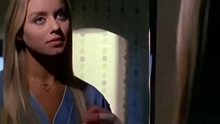 Italian beauty Gloria Guida in a melancholy state