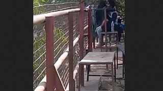 Indian couples enjoy outdoor sex in the park