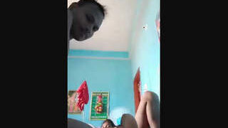 Indian wife performs an amazing oral sex and has intercourse in the first installment