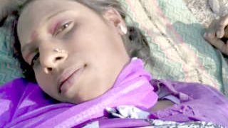 Village aunty engages in outdoor sexual activity