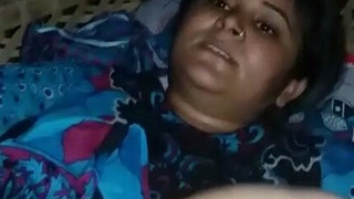 Village ladies indulge in fervent intimacy at the market