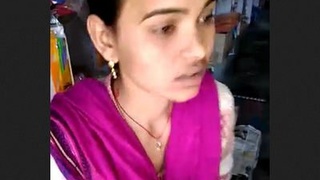 Shop-based blowjob with haste