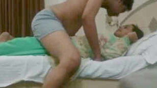 Dissatisfied auntie complaining about her young nephew