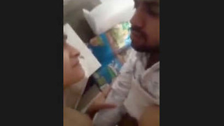 Indian girlfriend moans loudly during passionate sex