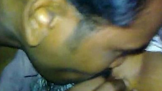 Indian aunt Seetha pleasuring her husband