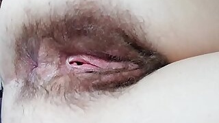 10 minutes of hairy asshole winking in close up