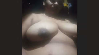 A mature aunt with big breasts enjoys a satisfying sexual encounter