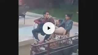 Secret oral encounter at a dining establishment in Lahore