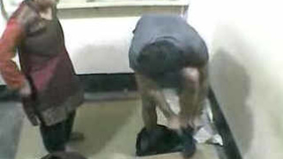 Desi wife's intimate encounter with her boss in a private room