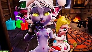 LoL Parody - DampHolidays Full feat. Jinx and Tristana