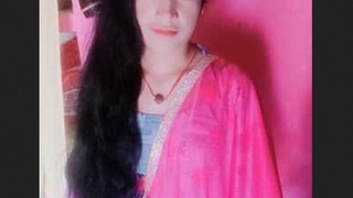 Village women enjoy a sensual bath together