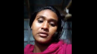 Village belle seductively reveals her ample bosom