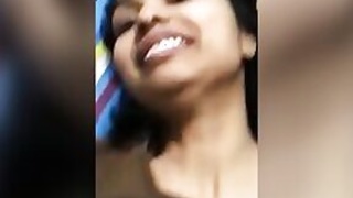 Beautiful Desi XXX bitch fucks in the ass with her best friend on camera MMS