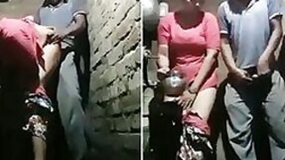 Tamil aunt's sneaky sex with brother-in-law outdoors caught on mms camera