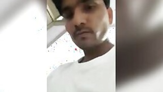 Naked Desi XXX housewife fucks hard with city guy MMS