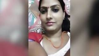 Bhabhi in white top knows that XXX lover is broadcasting a sex tape
