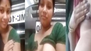 Desi the maid jerks off an episode of selfies