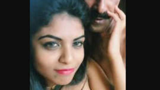 Indian girl pleasuring herself with her boyfriend's father's help