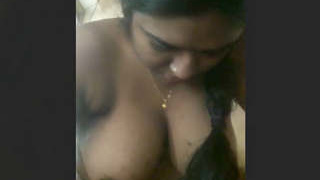 Bhabi in a brief Desi video