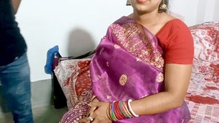 Bhabhi's sensational striptease on the stage: A homosexual adult film