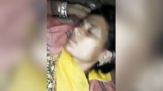 XXX slut has hairy wet pussy drilled by Desi's boyfriend in this MMC video