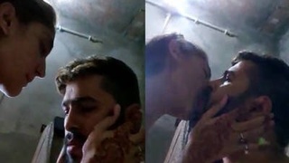 Punjabi pair engages in oral sex and kissing