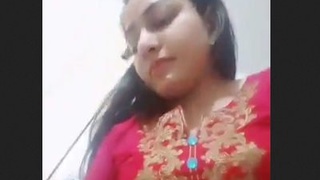 Indian bhabi's moist intimate area