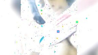 Desi fatty strips naked and puts her fingers in her hairy XXX cunt