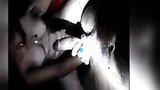 Kinky Desi wife sexy sex play with hubby at night