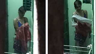 Indian girlfriend gets dressed up