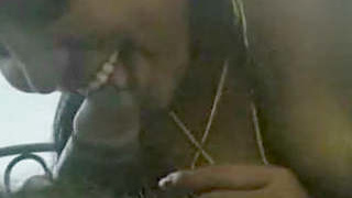 Indian housewife from the south gives oral sex and gets penetrated by her neighbor