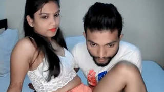 Sizzling romance of a popular couple in their live clips