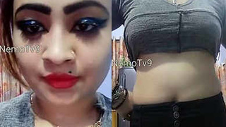 Kolkata boudi's sensual belly dance performance