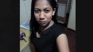 Young and attractive Desi girl's steamy video chat continues in Part 2