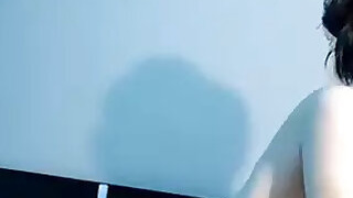 Pretty Slender Girl Shows Her Beautiful Tits and Pussy