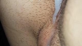 Unstoppable ejaculation into a young 18-year-old's vagina!