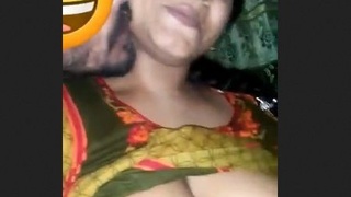 Indian couple shares romantic moments before doggy style intercourse