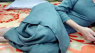 Punjabi girl sucks and fucks husband's friend Desi in tight pussy hard pussy fuck with sound