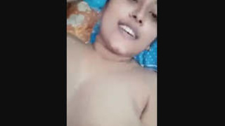Sexy Indian boudi unsatisfied with masturbation