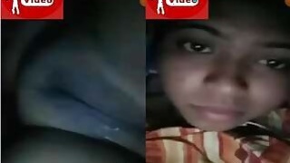 Pretty Girl Shows Her Tits and Wet Pussy On Video Call