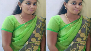 Sexy Tamil wife cross-dressing and fucking part 1